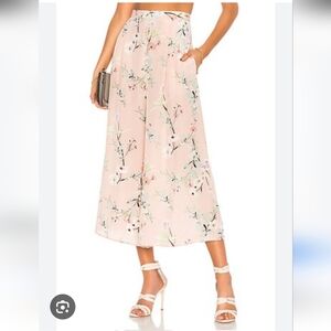 Yumi Kim Blush Floral Cullottes  with Pockets Suze XS